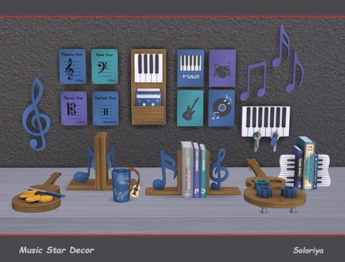 Music Star Decor by soloriya