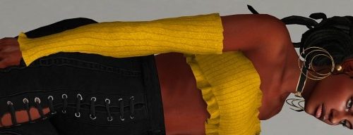 LUD HAIR by Thiago Mitchell at REDHEADSIMS