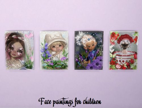 Face paintings for children