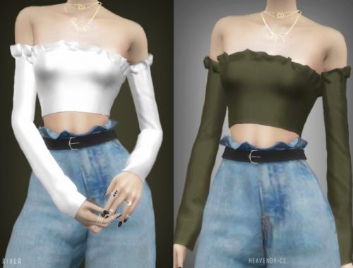 River Blouse at Heavendy-cc