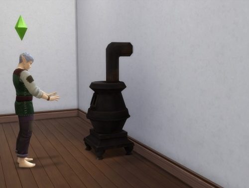 Working Cast Iron Stove by blueshreveport at Mod The Sims