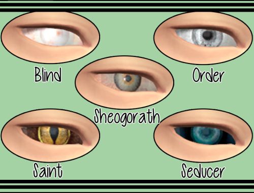 [Oblivion] Shivering Isles Eyes