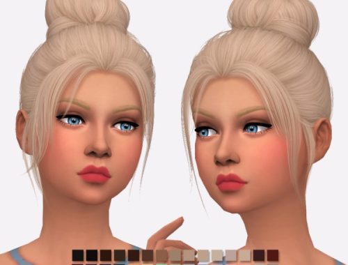 Simlish Designs: Nightcrawler`s Impulse Hair Retextured
