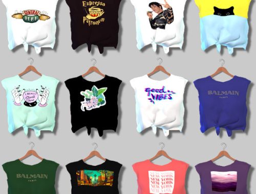 Knot Tops at Descargas Sims