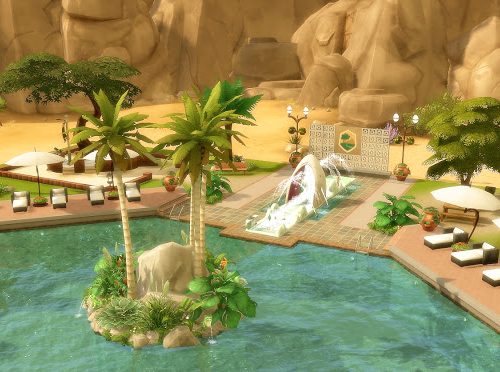 Oasis Springs Park at Via Sims