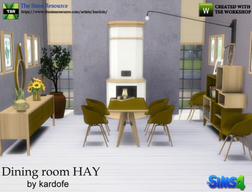 Dining room HAY by kardofe