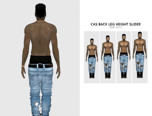 HEIGHT SLIDER COLLECTION by Thiago Mitchell at REDHEADSIMS