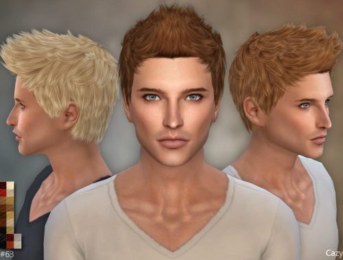 #63 - Male Hairstyle - Sims 4