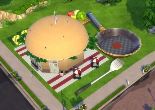 Burger restaurant