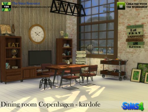 Dining room Copenhagen by kardofe