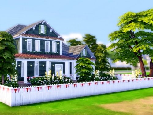 Houlton Colonial Farmhouse for the Family at Simsational Designs