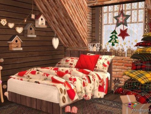 Christmas Flowers Cottage at Frau Engel