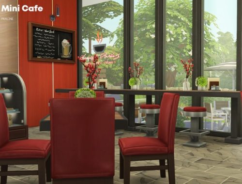 Mini Cafe by Pralinesims