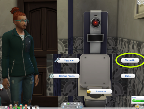 "Throw Up" For Everysim