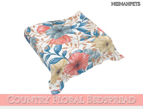 Country Floral - Bedroom Suite (Mesh Required)