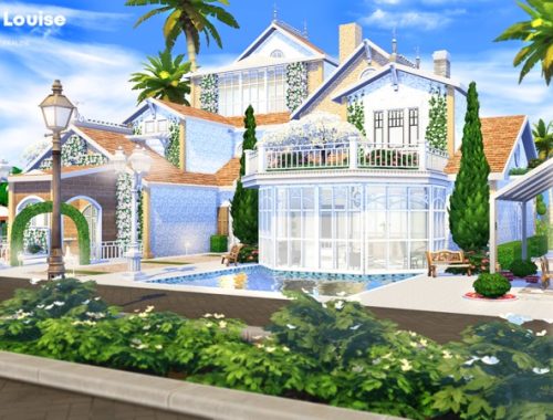 Louise house by Pralinesims