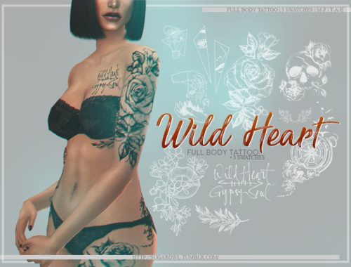 Wild heart | Full body tattoo