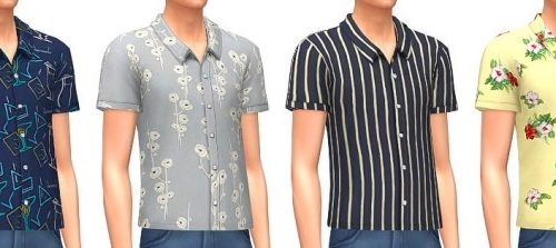Printed Shirts at Marvin Sims