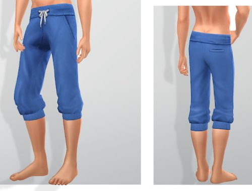 Comfy and Practical Slim Cuffed and Yoga Sweatpants at Simsational Designs