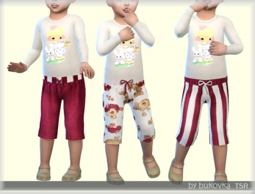 Set of clothes for the little girls by bukovka
