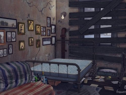 Abandoned apartment at Frau Engel