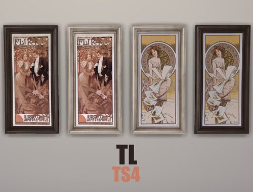 Poster Art Deco by Mucha