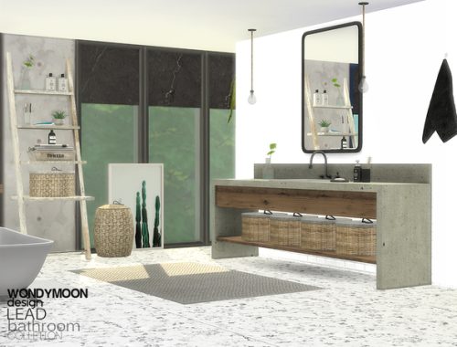 Lead Bathroom by wondymoon