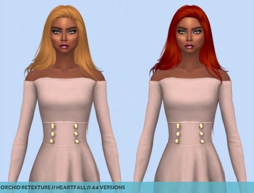 Hair retextures at Heartfall