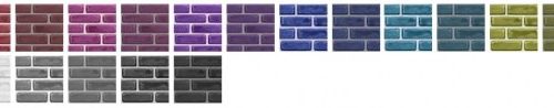 Brick stone walls at Midnightskysims