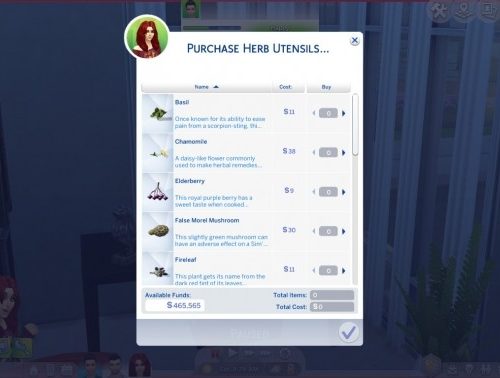 Online Utensils System by Itsmysimmod