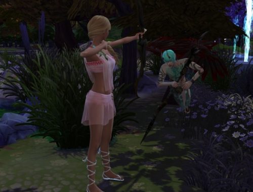 Demon and Princess at Sims for you