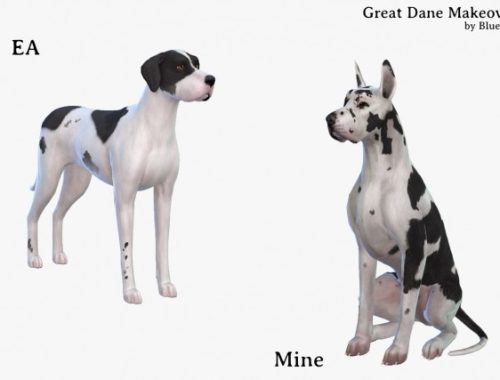 Great Dane Makeover (Third Version) at Blue Ancolia