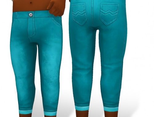 Zyaire Jacket & Jeans at Onyx Sims