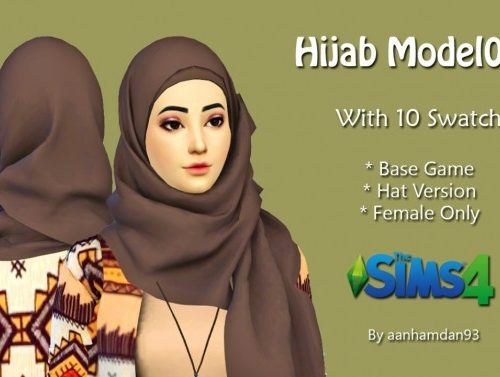 Hijab Model048 & Sasha SET at Aan Hamdan Simmer93