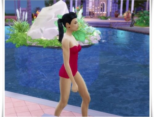 Poof Ponytail hair at Birksches Sims Blog