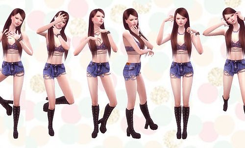 Combination Pose 29 at A-luckyday