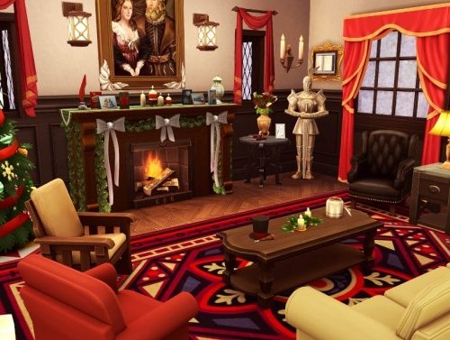 Tudor Revival Christmas at Jenba Sims