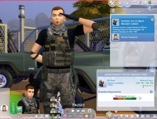 Ultimate Military Career by asiashamecca at Mod The Sims