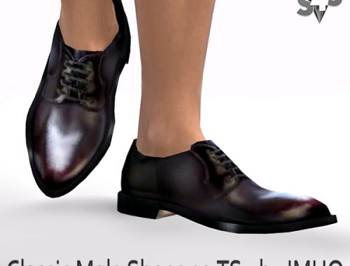 Classic Male Shoes #02 at IMHO Sims 4