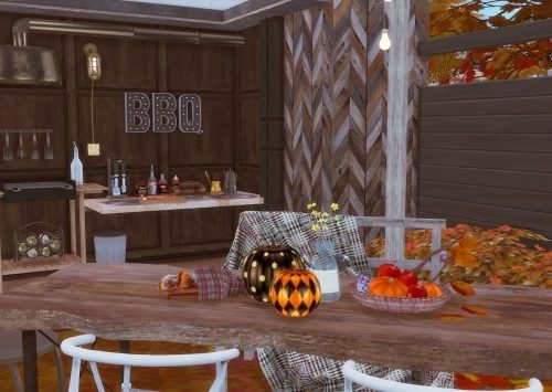 The Man Cave by RubyRed at Ruby’s Home Design
