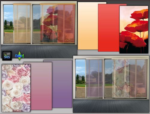 Long Sliding Curtains by Mabra at Arte Della Vita
