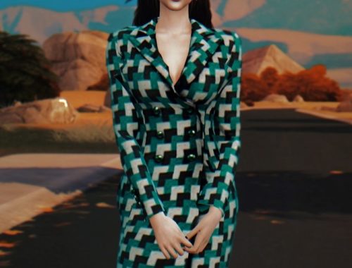 Coat dress at SHENDORI SIMS