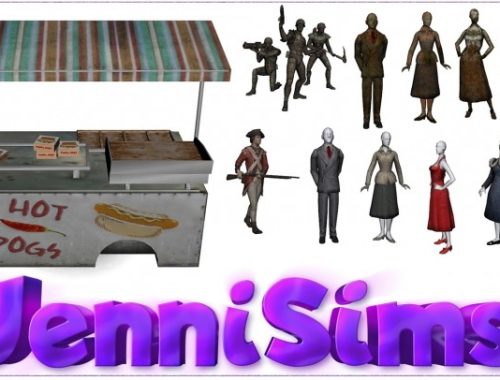 7 Decorative Statues at Jenni Sims