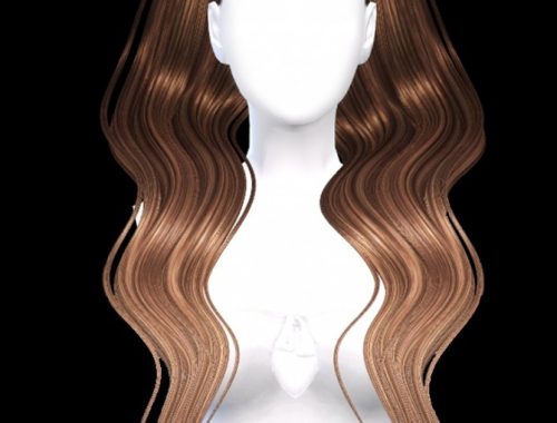7 new hairstyles (P) at Luxuriah Sims