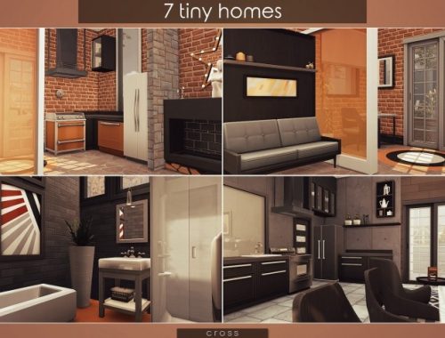 7 Tiny Homes by Praline at Cross Design