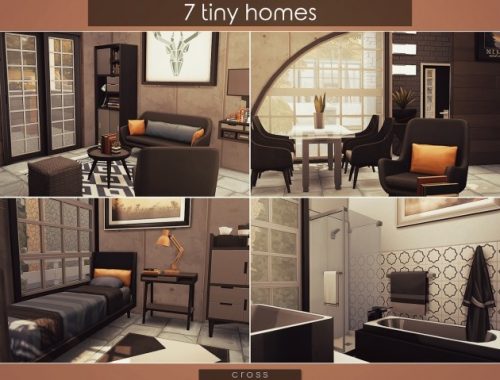 7 Tiny Homes by Praline at Cross Design