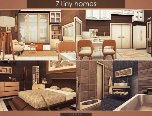 7 Tiny Homes by Praline at Cross Design