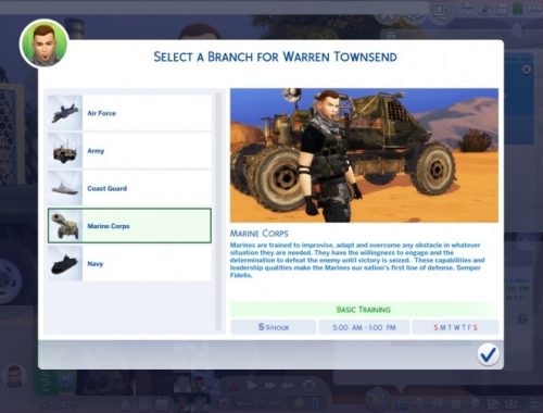 Ultimate Military Career by asiashamecca at Mod The Sims
