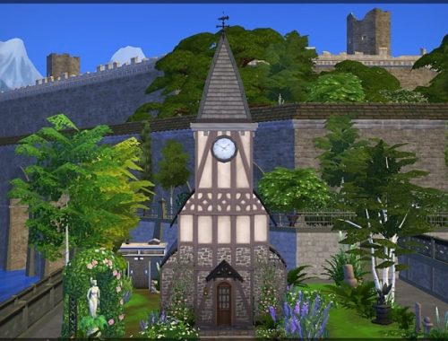 Saint Sims old church by Hallgerd