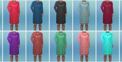 Dress Oversized Sweater for Toddlers by Kiara24